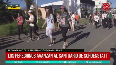 La Peregrinaci&oacute;n de los Pueblos lleg&oacute; al Santuario de Schoenstatt